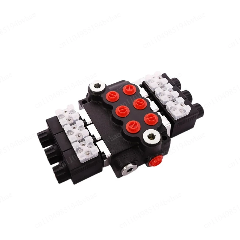 P40 Manual Electronic Control Integral Multi-way Reversing Valve, Electronic Control Multi-way Valve
