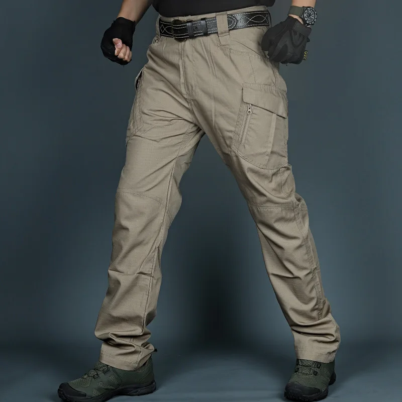 Abbigliamento da lavoro tattico da uomo multitasche per tutte le stagioni per escursioni all'aperto Pantaloni da allenamento mimetici resistenti all'usura e ai graffi