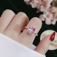 Women bridal wedding CC rings trendy jewelry #5