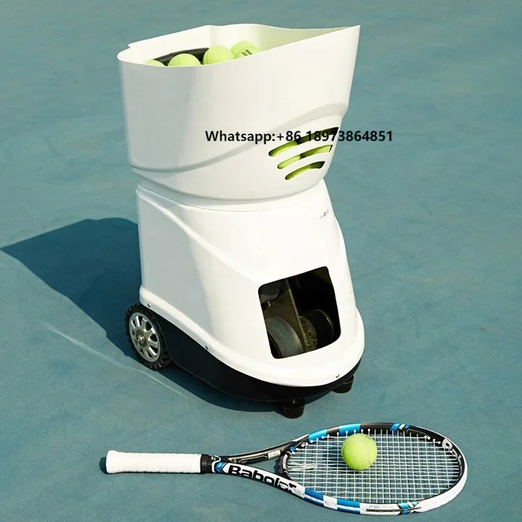 

Machine Training Mobile APP Remote Control Automatic Tennis Ball Launcher
