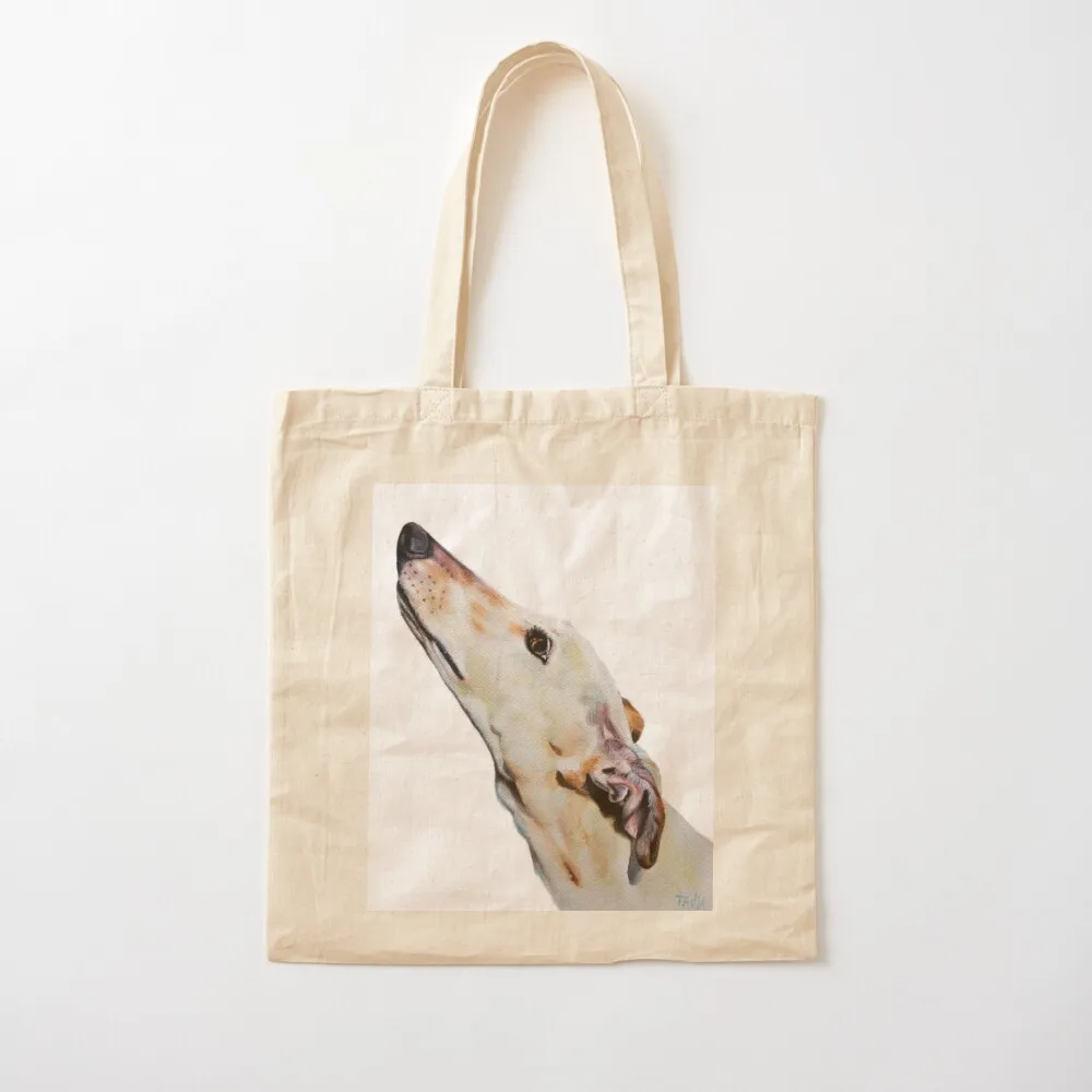 

Greyhound - Galgo Espaol - Silly Tote Bag bag for beach tote bag woman Canvas shoulder eco pack Canvas Tote