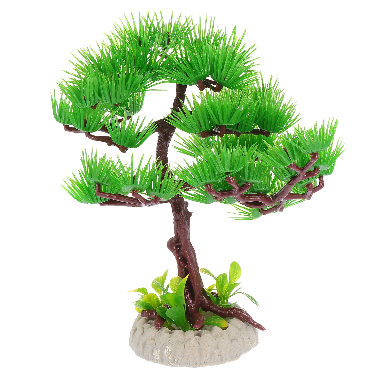 

1Pcs Resin Pine Tree Craft Aquarium Supplies Lightweight Compact Design Fish Tank Accessory Safe for Aquatic Animals Beautiful