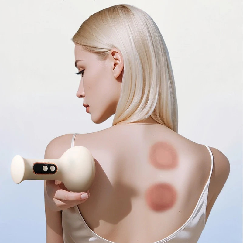 

Body Scraping Massage 9 Modes Vacuum Suction Cup Scraping and Cupping Device Beauty Health Back Arm Scraping Cupping Massager