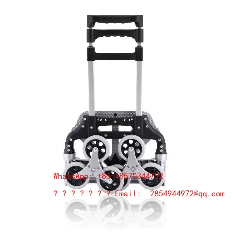 6-wheel-stair-climbing-small-pulling-cart-upstairs-pulling-truck-aluminum-alloy-folding-cart-portable-storage-shopping-trailer