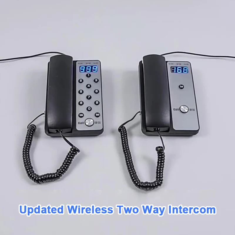 

2026 Daytech Wireless Two-Way Audio Office Intercom Long Range signal Cover Telephone Intercom