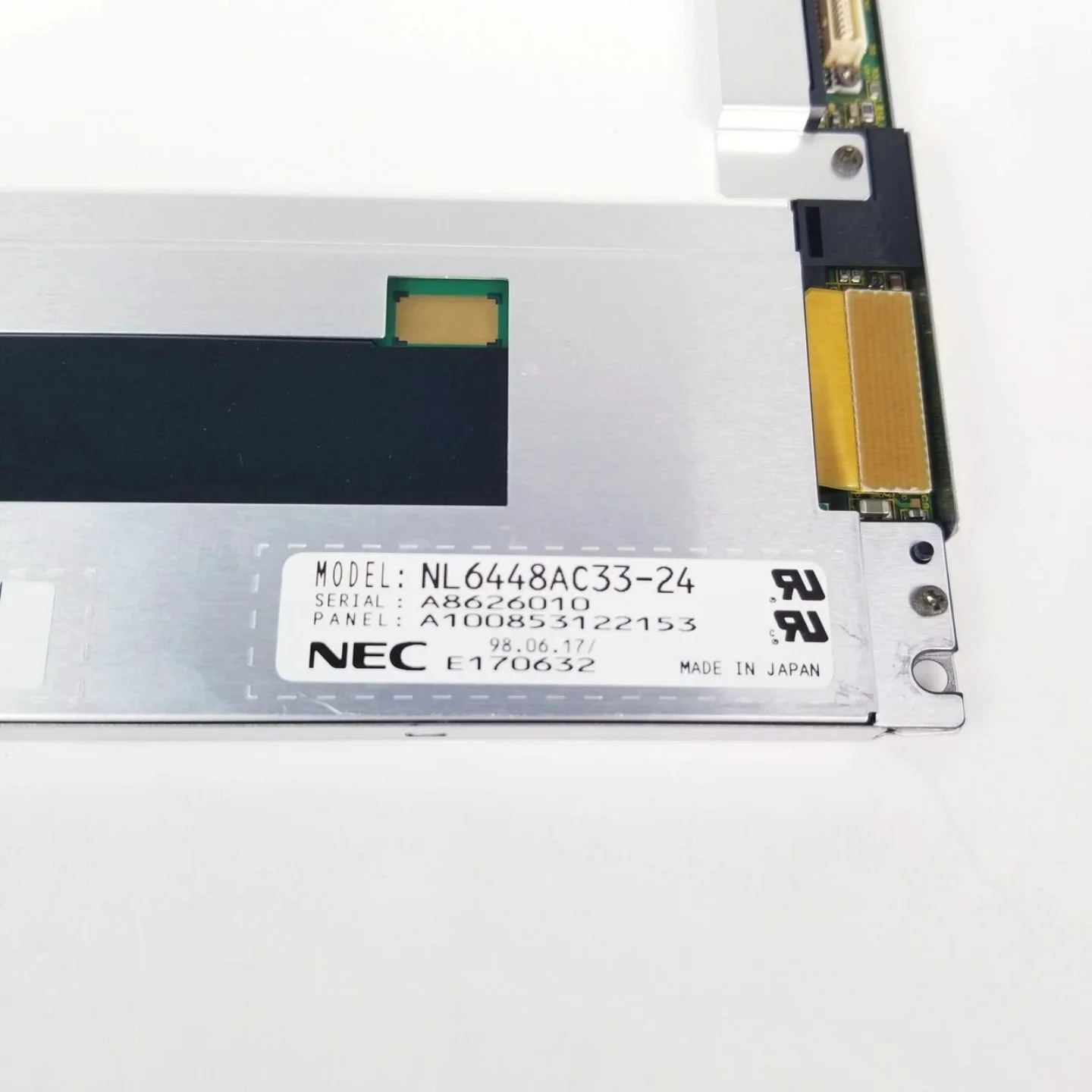 NL6448AC33-24 tela LCD original de 10,4 polegadas