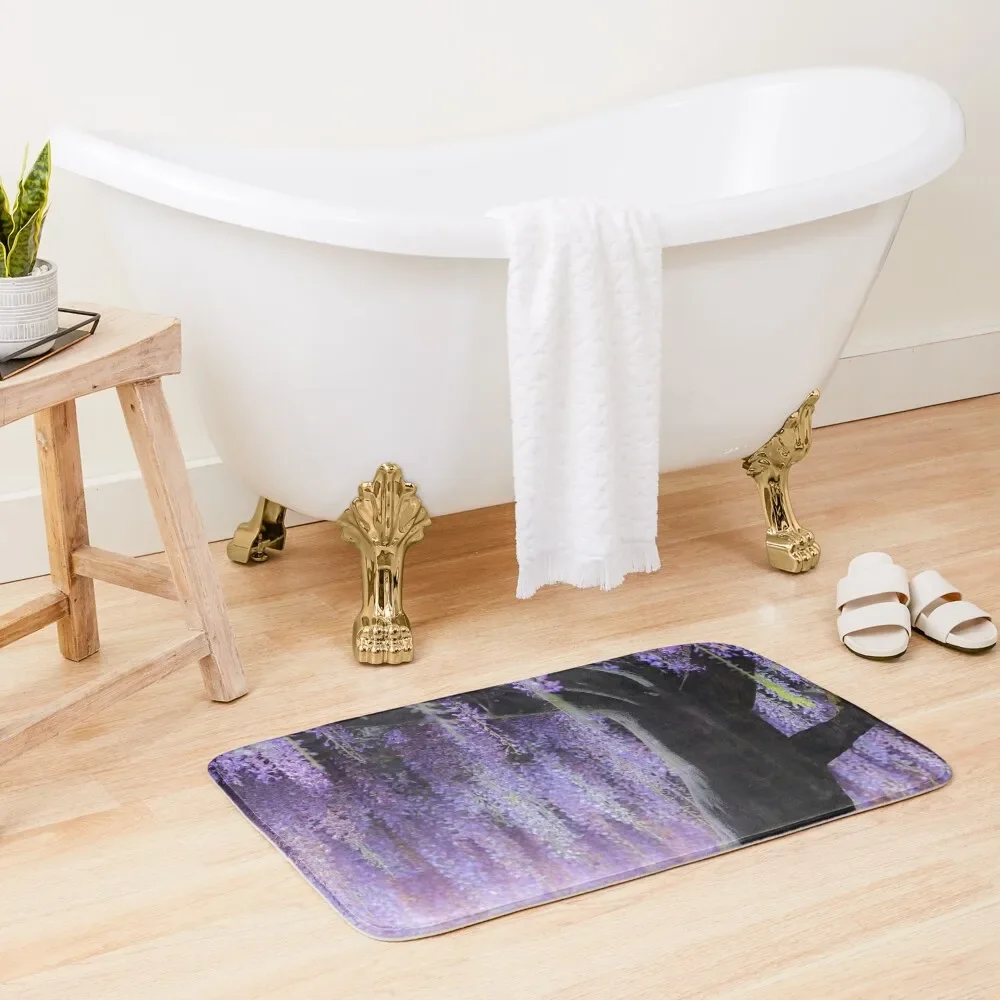 Purple lilac Wisteria Willow Tree Bath Mat Bath Carpet Bathroom Utensils Mat