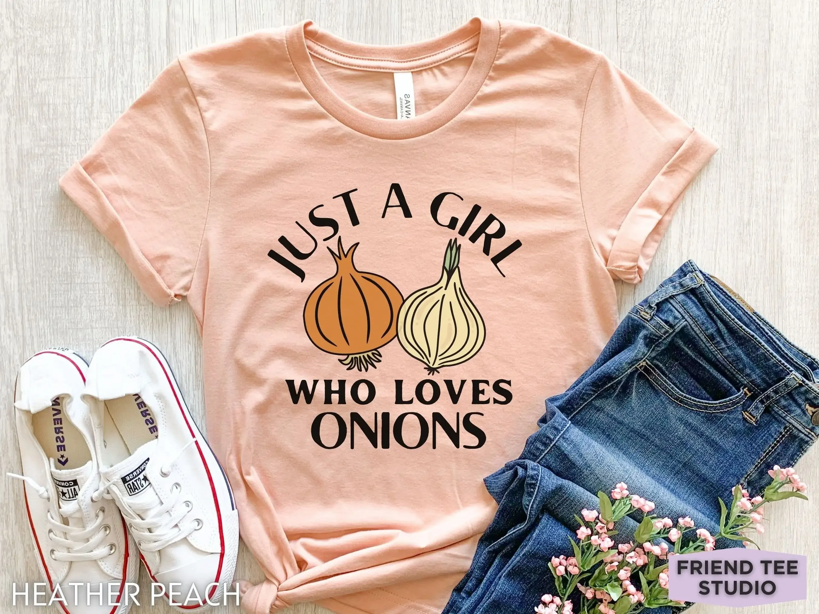Onion T Shirt Funny s Girls Farm Vegetable Chef