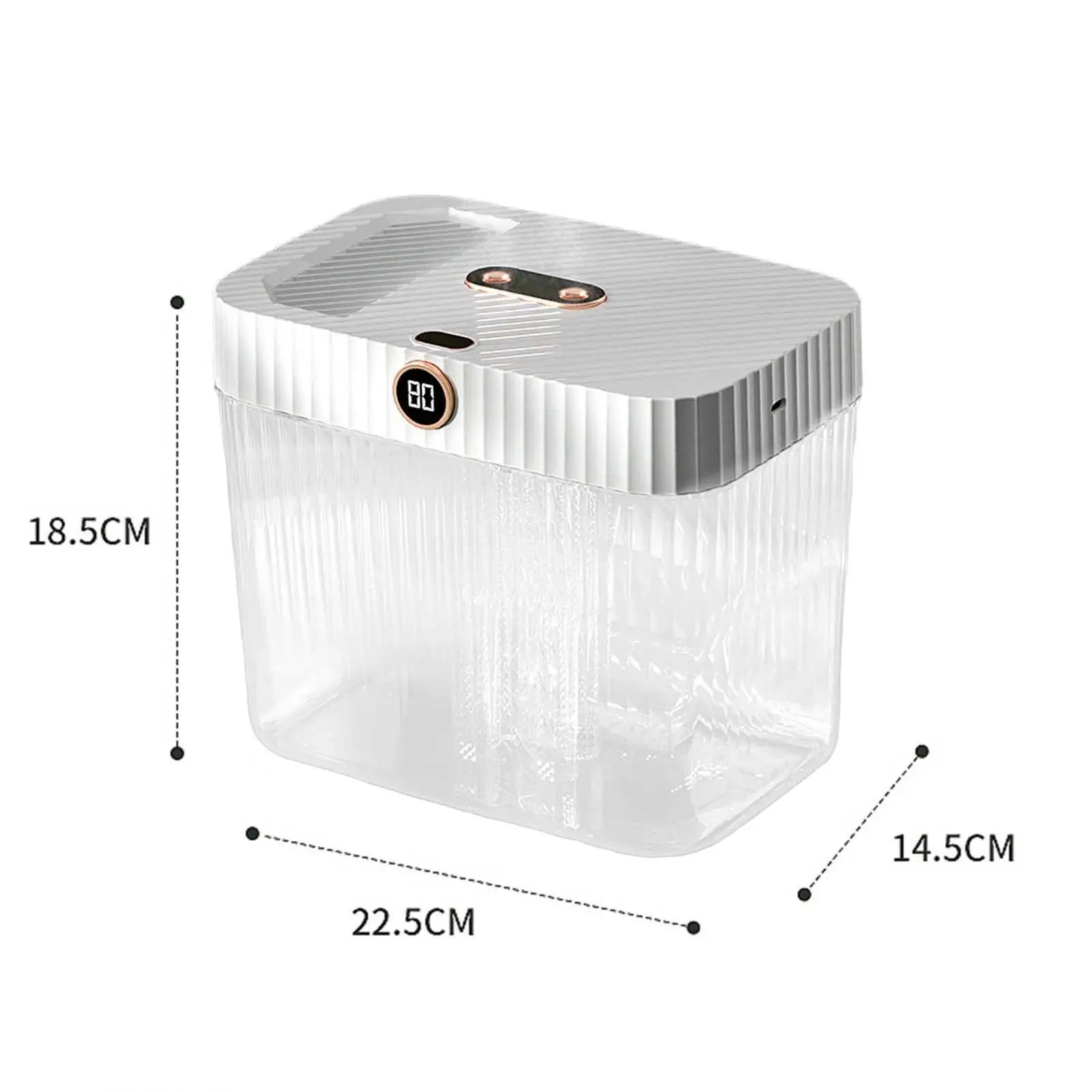 เครื่องทําความชื้นในครัวเรือนส่วนบุคคลความจุขนาดใหญ่ 5 ลิตรสําหรับโยคะ NightStand ในห้องนอน