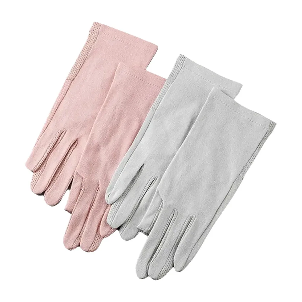 Fashion Summer Sunscreen Gloves UV Protection Breathable Anti-UV Mittens Anti-slip Thin Sun Protection Gloves Running
