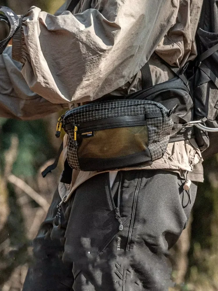 

Outdoor Sports Waist Bag for Cycling Running Camping Hiking Men's Waist Pack Wear-resistant Tactical Bag Waterproof EDC Pouch