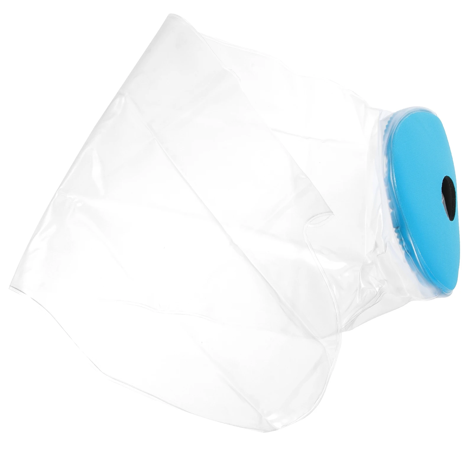 

Waterproof Protector Blue PVC Adult Short Arm Shower Shield Elbow Sleeve Picc Line Cover Foot Calf Protective Guard After