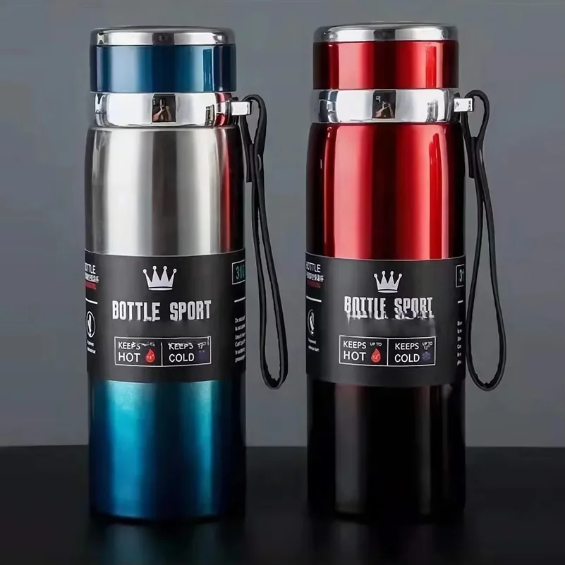 1L Thermal Water Bottle Keep Cold and Hot Water Bottle Thermos for Water Tea Coffee Vacuum Flasks Stainless Steel Thermos Bottle