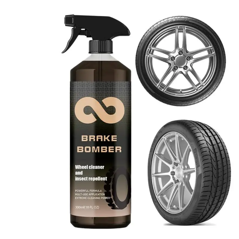 100ml/300ML Non-Acid Wheel Cleaner Car Cleaning Wheels And Tires auto Rim Cleaner & Brake Dust Remover Car Accessories