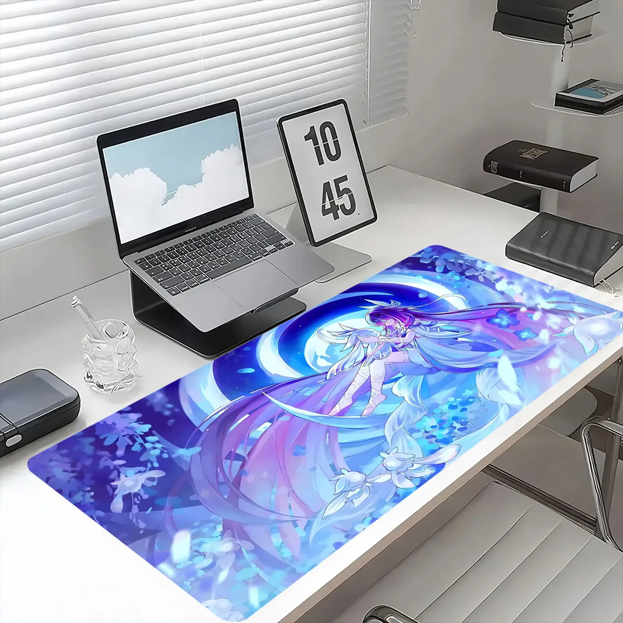 

Columbina Spark Mouse Pad Large Rubber Base Anti-slip PC Desk Accessories Mousepad for Office and Gamer Keyboard Mats Decor Mat