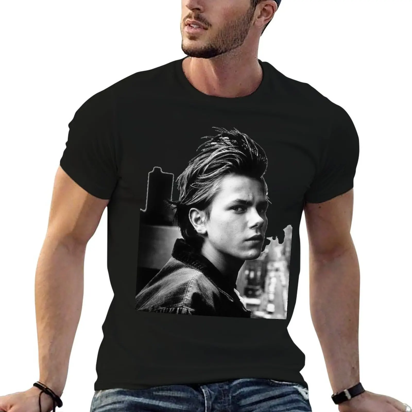 

River Phoenix T-Shirt essential t shirt man t shirt cotton high quality T-Shirt