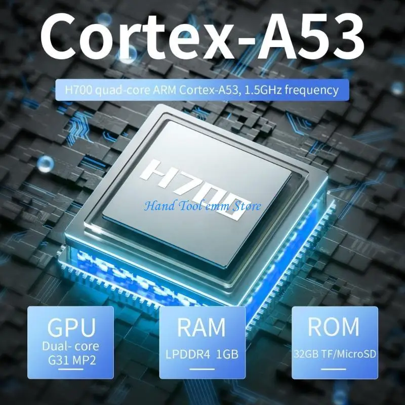 H37F High Performances Retro Game Player Handheld Gaming Consoles Expandable 512GB Storage Retro Game Consoles for Children