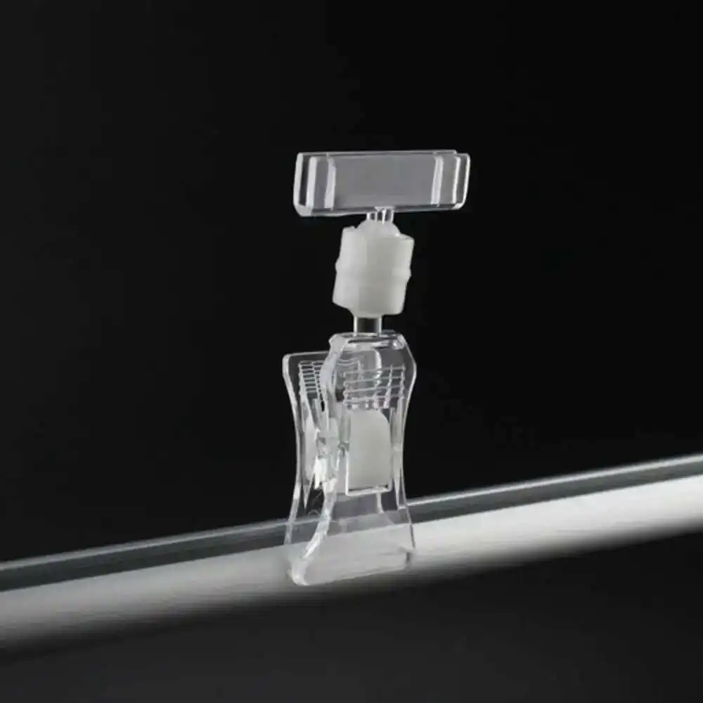 POP Price Label Card Holders Display Merchandise Sign Signage Paper Promotion Clear Small In Retail Shop