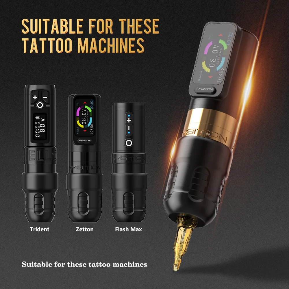 Ambition P2 Disposable Rubber Tattoo Grip Professional for Soldier Max Zetton Ninja Torped Shura Ultra Tattoo Machine Pen Handle