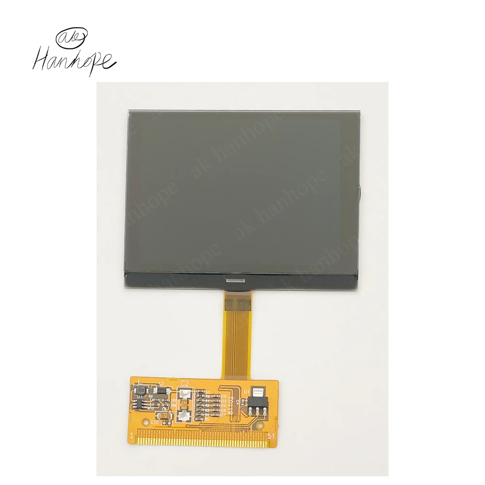For Audi TT Year 1998-2006 LCD Display Dark Background Color TOP QUALITY VW Audi LCD Screen