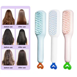 Telescopic Massage Comb Hair Scalp Cleaning Comb Home Anti-Static Hair Care Comb Cleaning Hair Brush Accessories Women Hairbrush