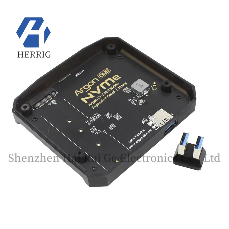 

Raspberry Pi 4B USB to NVMe hard drive expansion board Argon One V2 M.2 solid-state drive driver board