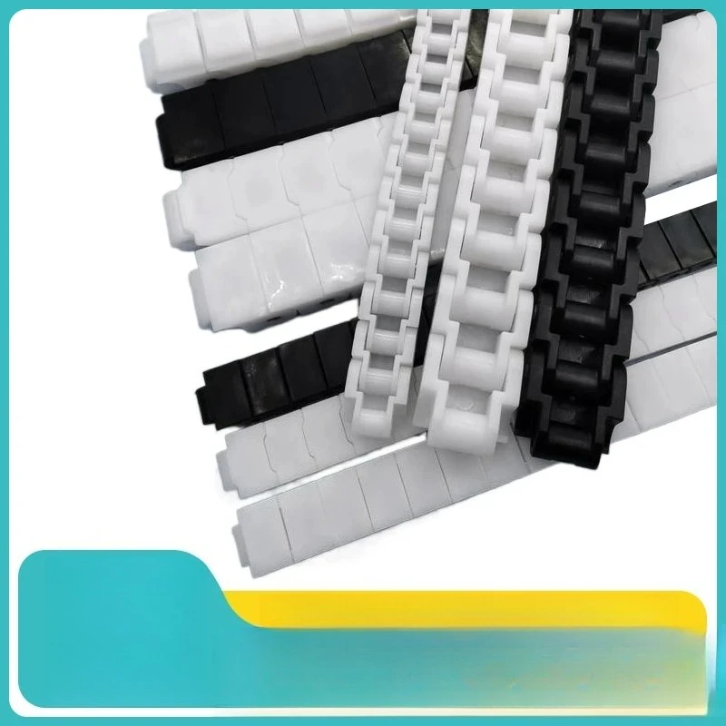 12.7-19.05mm Pitch Plastic Conveyor Chain 40P/60P Small Chain High Wear-resistant Plastic Chain Conveyor Accessories