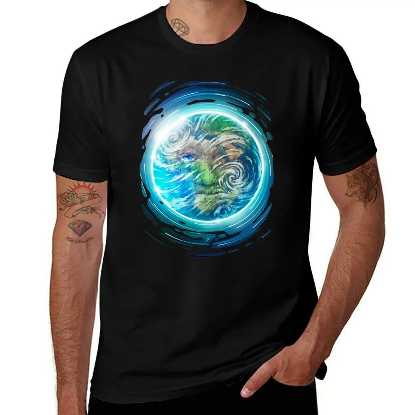 

II Earth T-Shirt Soft Stretch Short Sleeve Top