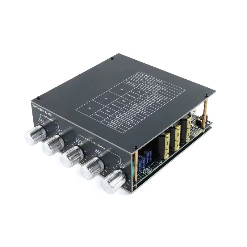 

AS21HPA High Power TPA3255 Bluetooth Digital Amplifier 2.1 Channel Subwoofer 300W * 2 + 600W Module