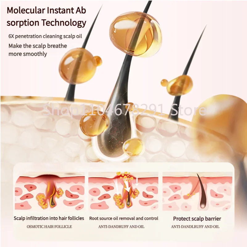 Shampoo Oil Control Shampoo soffice Balsamo Detergente per il corpo Profumo Shampoo a lunga durata