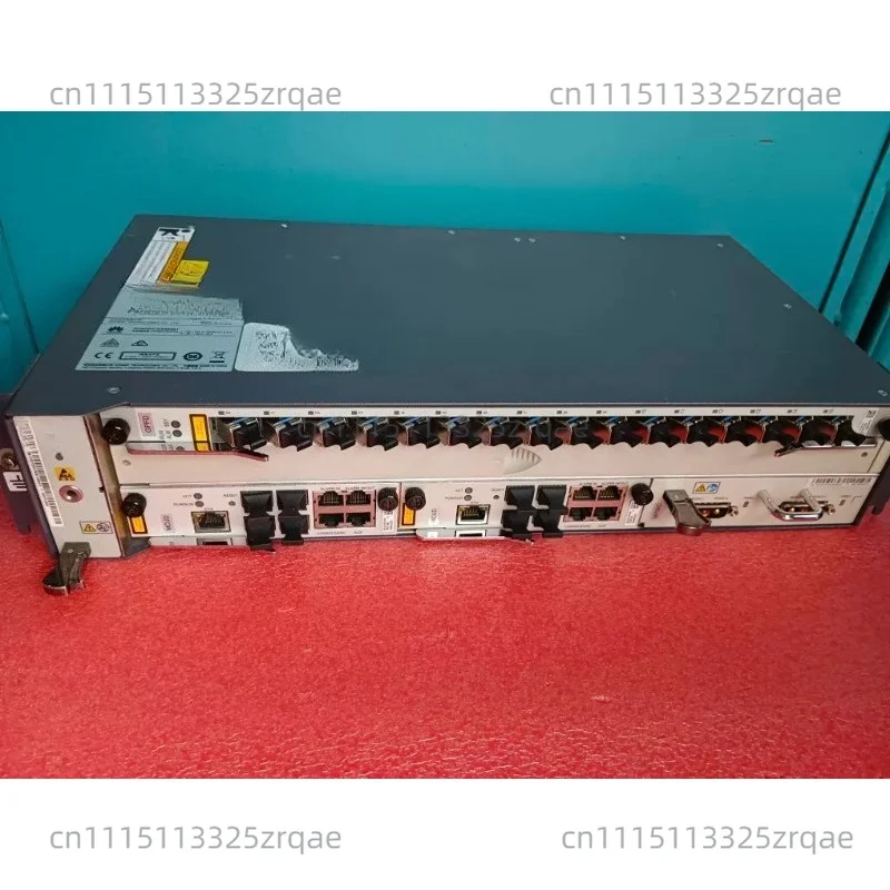 Original second-hand like-new MA5608T OLT with dual main controllers MCUD, gigabit uplink, 8-port and 16-port GPON service board