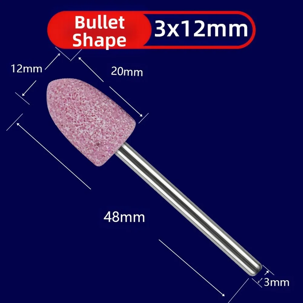 図に示すように圧縮ウールフェルト-ジュエリー研磨用-各種ヘッド直径に対応-各種素材に効果的