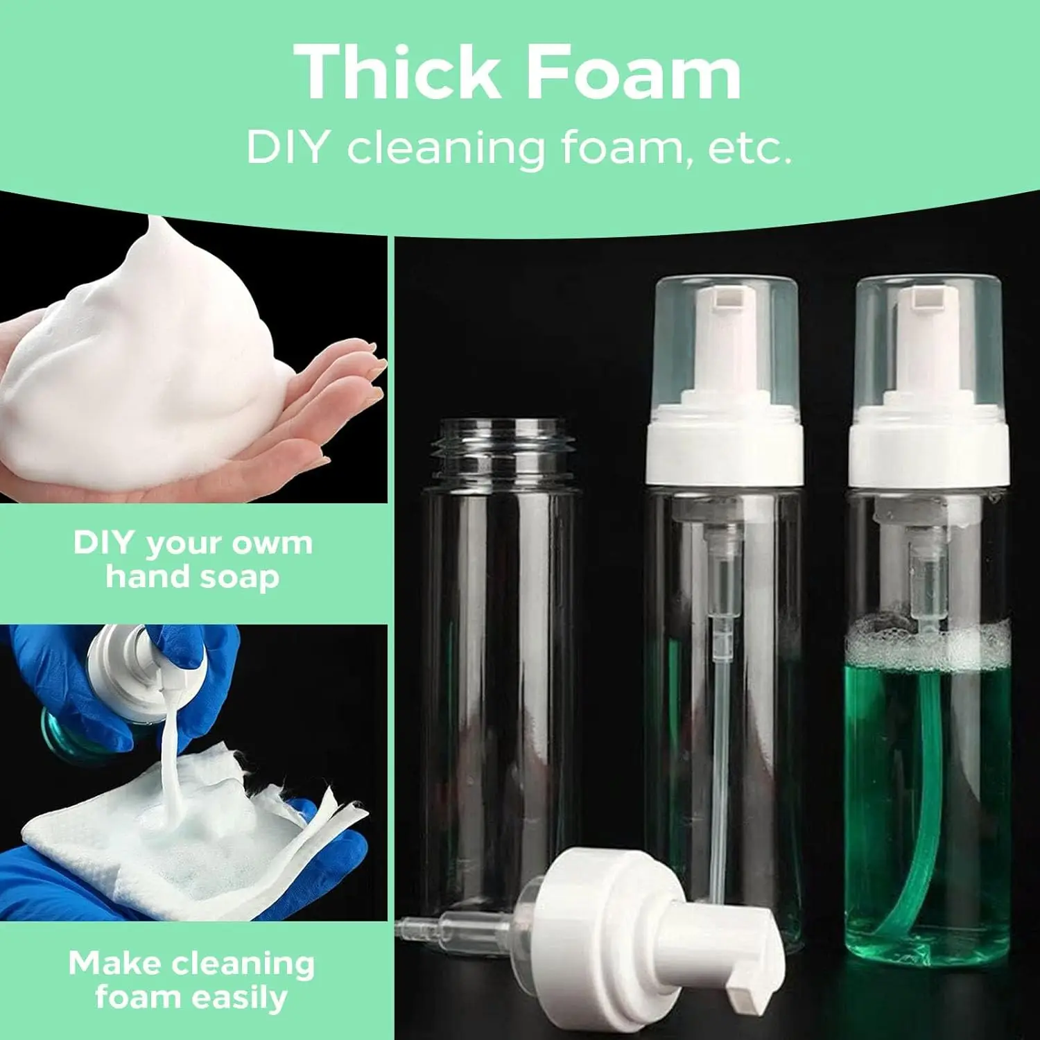 Ultra Concentrated Tattoo Green Soap Kit with Foaming Bottle - 250ML/500ML Options for Professional Tattoo Clean Skin Solution