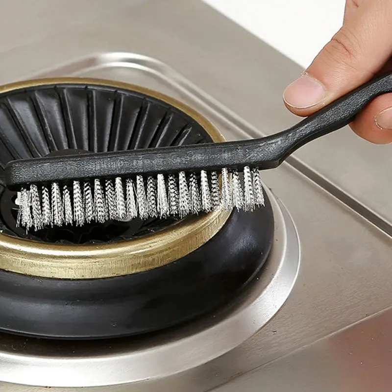 

1pcs Wire Brushes Wire Brush and Copper Brush Stainless Rust Scrub Remove Cleaning Tools Mechanical Parts Cleaning Accessories