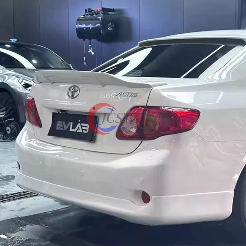 Spoiler für Toyota Corolla Heckflügel 2006 bis 2013, glänzend schwarz, Auto-Heckflossen-Zubehör