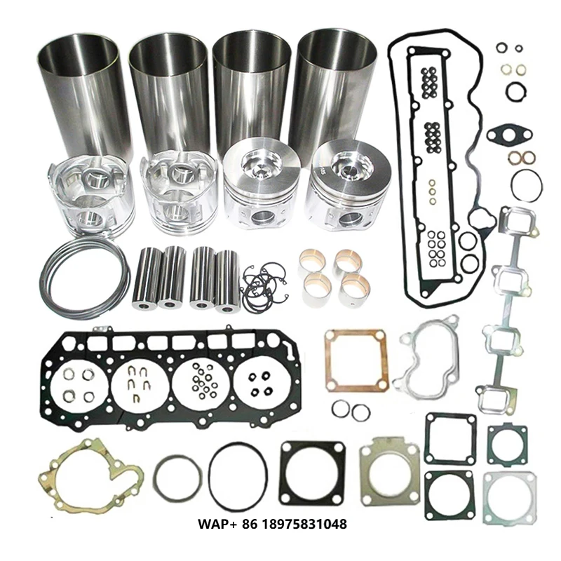 Genuine Parts 4JH4E 4JH5E Overhaul Rebuild Kit for Yanmar Marine Pleasure Engine Parts