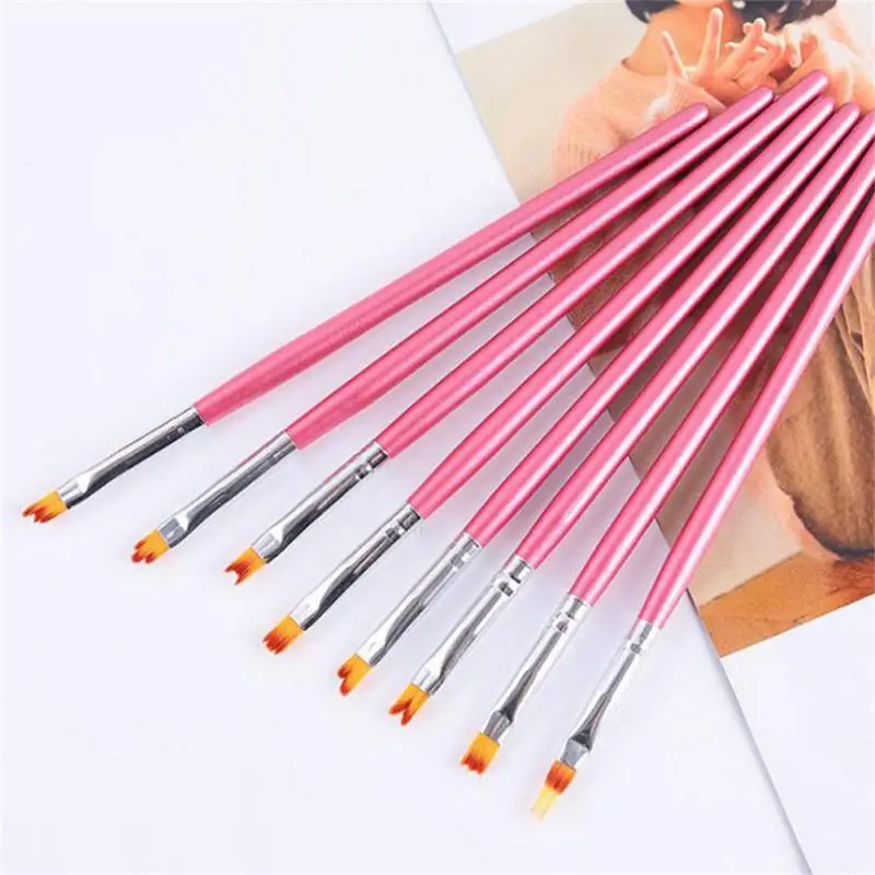 Acrylic Drawing Brushes Unique Professional Durable Precise Versatile Flower Painted Pen For Nails High-quality Acrylic Brush