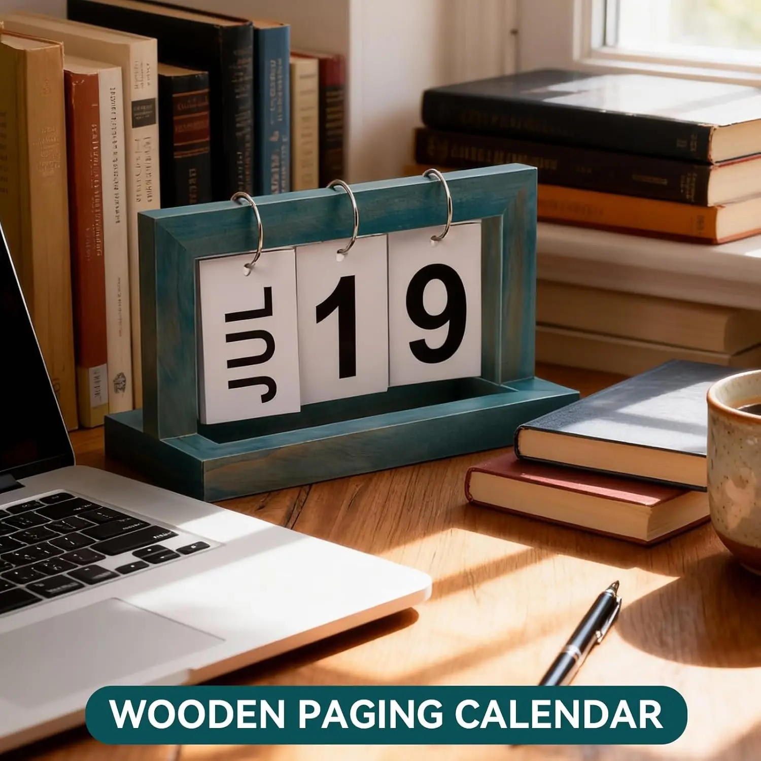 1Pc Wooden Perpetua…