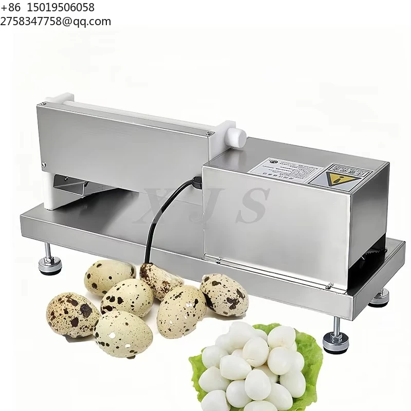 High Efficiency Electric Quail Peeler and Sheller Machine Small Quail Remover for Flour Mill and Bakery Use