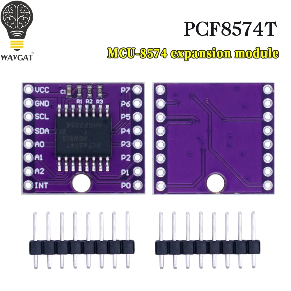 1PCS PCF8574T I/O I2C Port Interface Support Cascading Extended Module