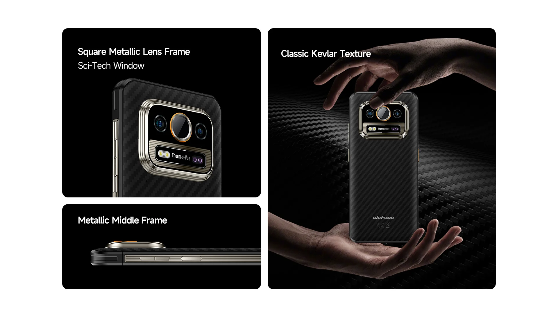 Ulefone Armor 25T NFC 8ГБ 256ГБ 6500mAh 4G Thermal lmaging By FLIR Rugged 64MP Night Vision Android 14 глобальная версия