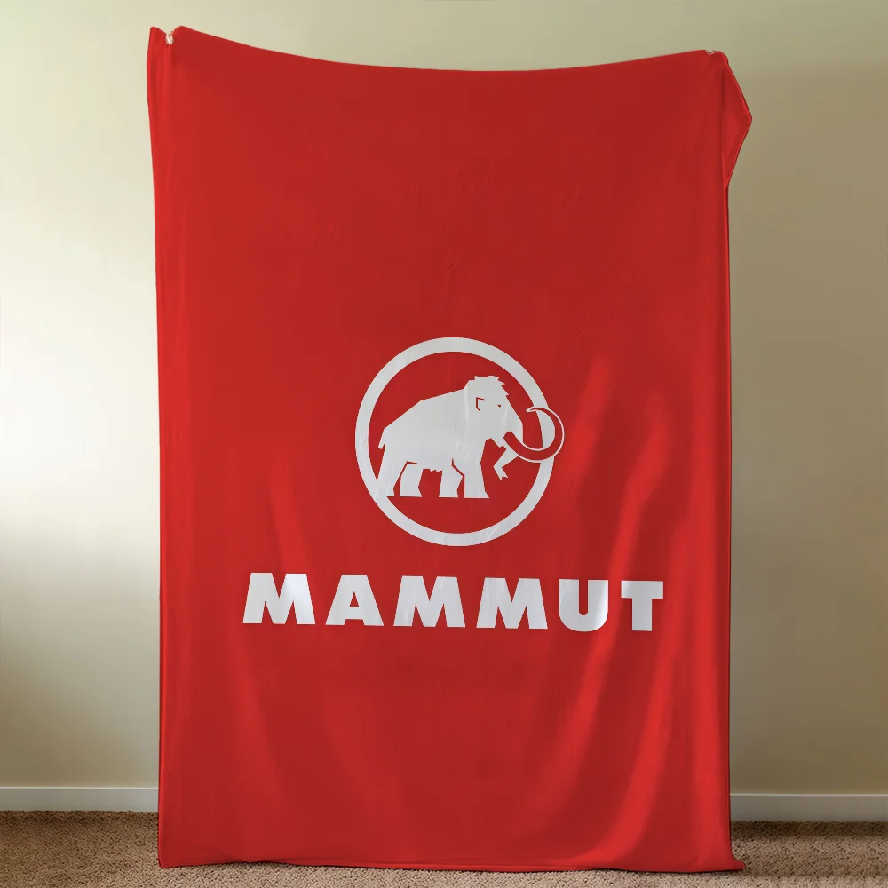 Koc z logo M-MAMMUTS, miękki, – Kids Toys Logo recenzja i cena
