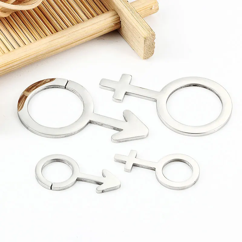 Mirror Polishing Male Female Pendant Stainless Steel Jewellery Making Supplies Accessorie DIY Necklace Bracelet Fashion Ornament