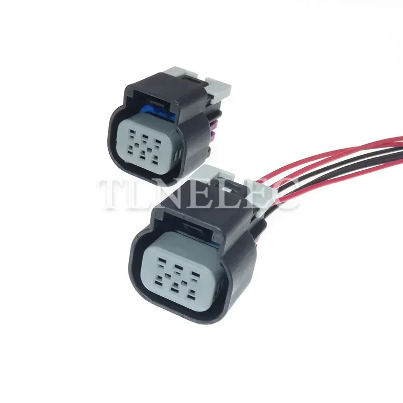 6 Pin Way Automotive Waterproof Plug With Wires Car VE Throttle Motor Drive Connector Socket For BUICK 15355297 15418498