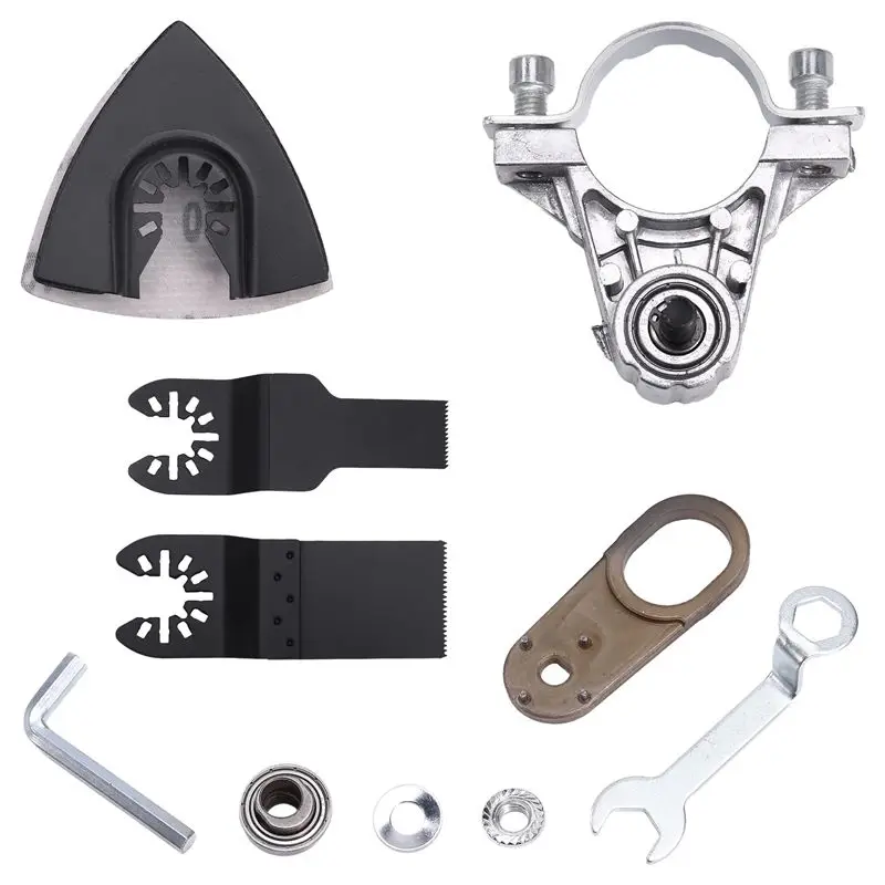 

Комплект адаптеров для угловой шлифмашины Mar. с резьбой M10, конвертер для осциллирующих полировальных инструментов, для угловой шлифмашины 100 мм