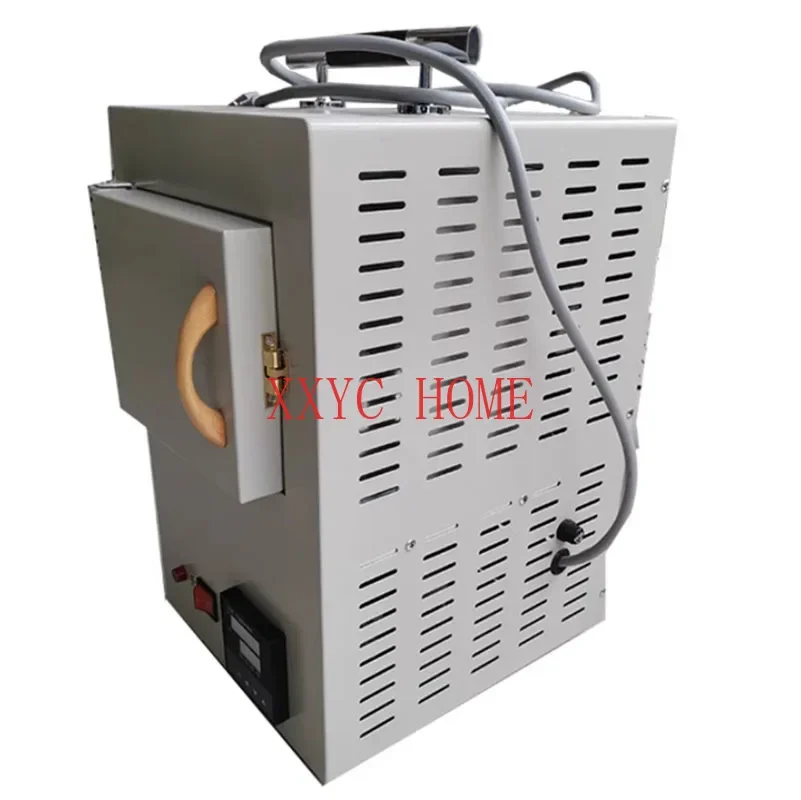 1.5kw Small electric laboratory furnace 220V enclosed ceramic fiber muffle furnace FMJ-2L-9