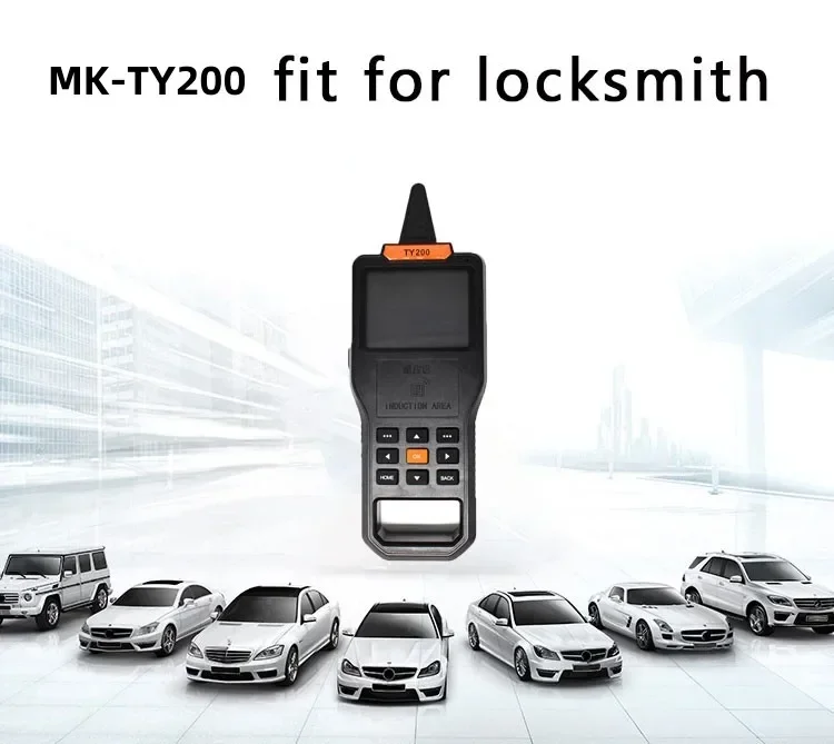 TY200 Locksmith tools key duplicating machine car key duplicate and Garage Door Remote Control Automatic Key Duplicator