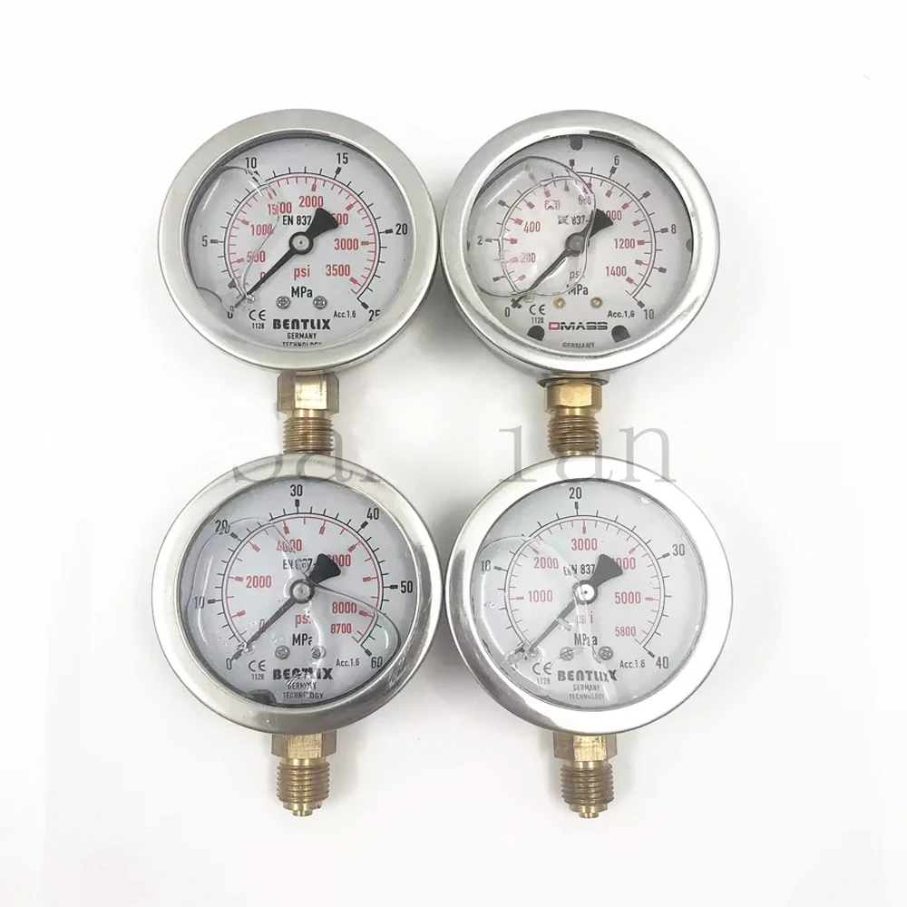 Good 1PCS Hydraulic Diagnostic Test Hydraulic gauge 10Mpa 25Mpa 40Mpa 60Mpa High quality