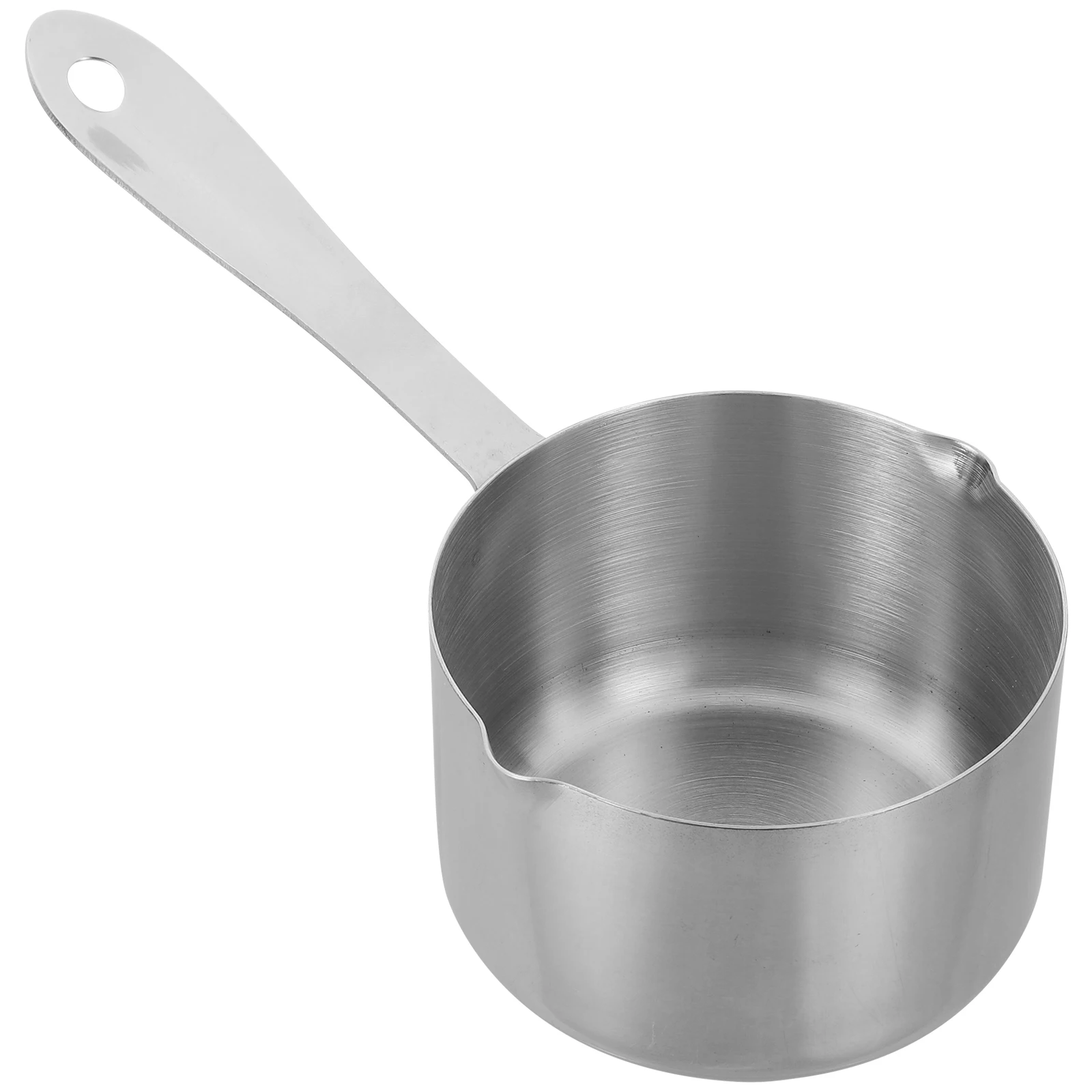 

Small Milk Pot Pan Nonstick Fry Cooking Pans Stainless Steel Lightweight Design Heat Resistant Safe Material Easy Clean