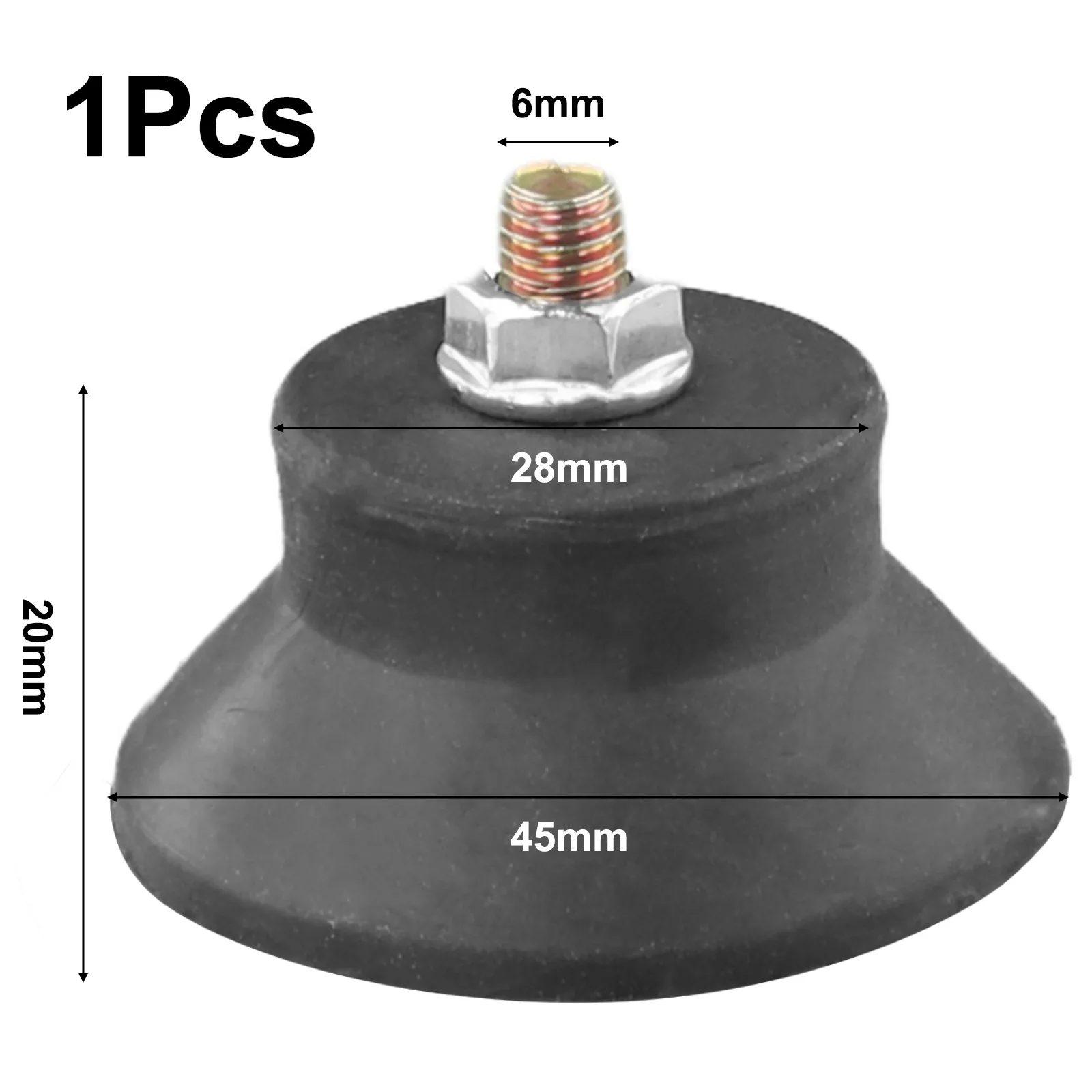 Replace Broken Or Worn Foot Pad Foot Pad 1 Pcs Oil-free Machines Reduce Noise Shock Absorption Shock Resistance